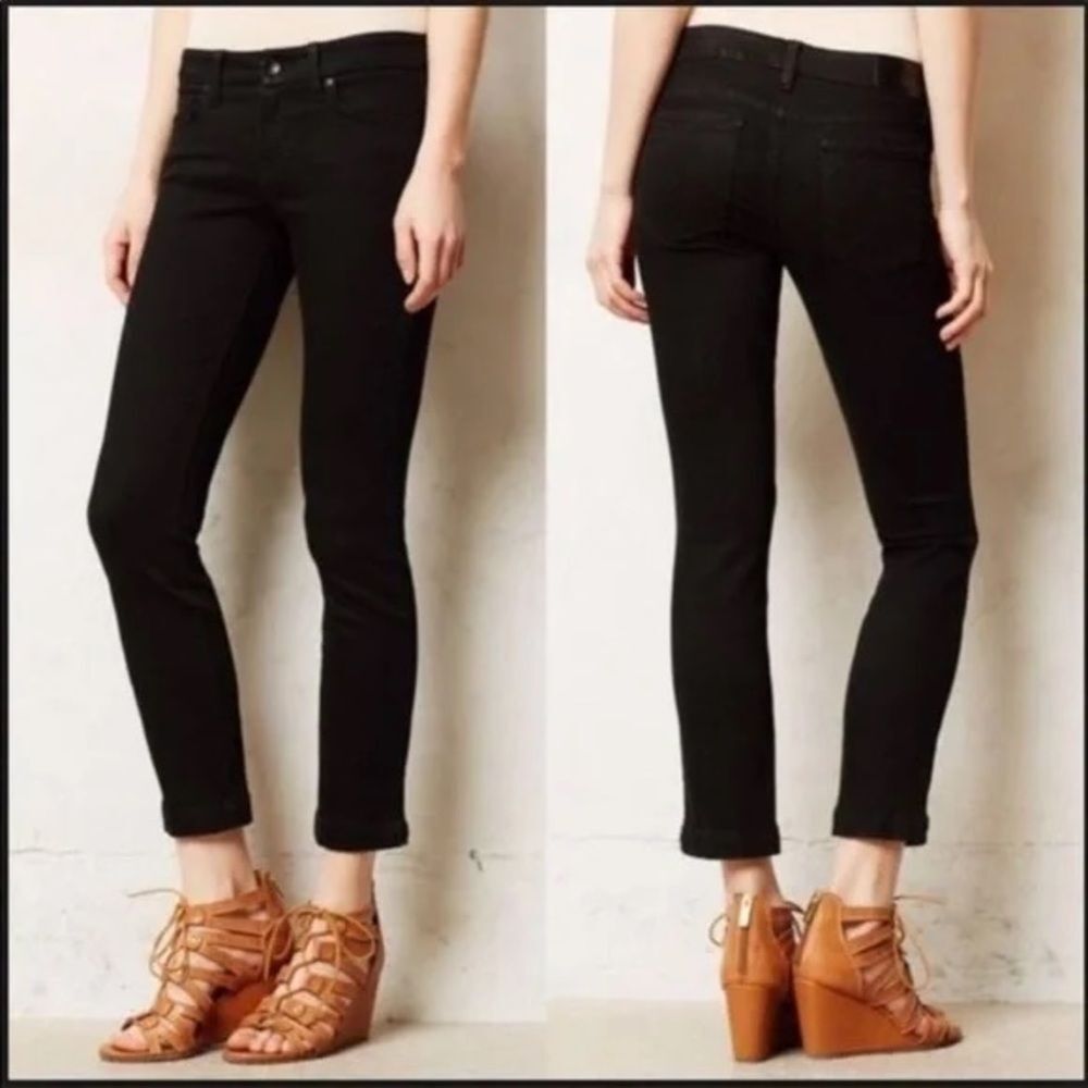 Level 99 Lily Skinny Straight Black Jeans Women’s Size 27
